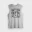 Straight Outta Omr Men/Unisex Tank Top in Grey Melange Color